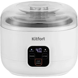 Йогуртница Kitfort КТ-6082 15Вт 1б. 1000мл упр.:электрон. белый
