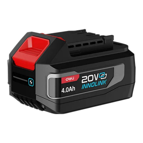 Набор аккумулятор и зарядное устройство Deli DE-CM20A4E (2АКБ 20V 4А*ч + ЗУ 2A, 20V)
