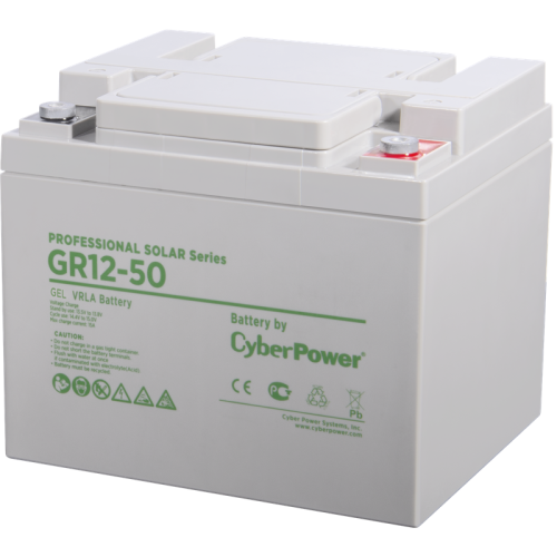 Аккумуляторная батарея PS solar (gel) CyberPower GR 12-50 / 12 В 50 Ач