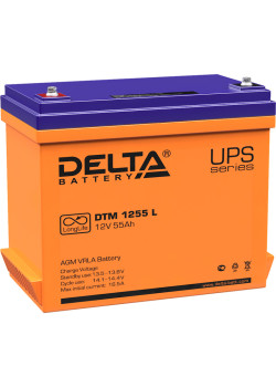 Батарея для ИБП Delta DTM 1255 L 12В 55Ач