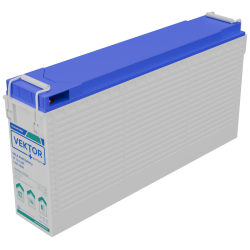 Батарея Vektor Battery серия FT (S), FT 12-125S, напряжение 12В, емкость 130 Ач (разряд 10 часов), макс. ток разряда (5 сек.) 1310А, макс. ток заряда 39,3 А, свинцово-кислотная типа AGM, клеммы M8, ДxШxВ 566x110x288мм., вес 40 кг., срок службы 15 лет
