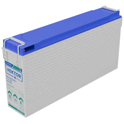 Батарея Vektor Battery серия FT (S), FT 12-125S, напряжение 12В, емкость 130 Ач (разряд 10 часов), макс. ток разряда (5 сек.) 1310А, макс. ток заряда 39,3 А, свинцово-кислотная типа AGM, клеммы M8, ДxШxВ 566x110x288мм., вес 40 кг., срок службы 15 лет