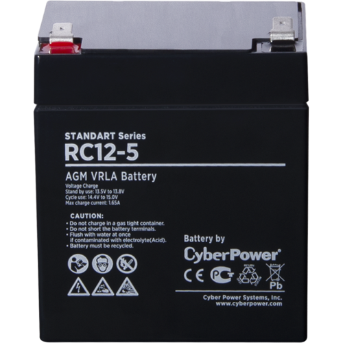 Аккумуляторная батарея SS CyberPower RC 12-5 / 12 В 5 Ач