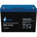 Battery Parus Electro, professional series HML-12-90, voltage 12V, capacity 90Ah (discharge 10 hours), max. discharge current (5sec) 800A, max. charge current 27A, lead-acid type AGM, bolt terminals M8, LxWxH 306x169x210mm, full height with terminals 215m