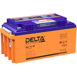 Батарея Vektor Battery серия GEL, GEL 12-65, напряжение 12В, емкость 65 Ач (разряд 10 часов), макс. ток разряда (1 сек.) 650А, макс. ток заряда 13A, свинцово-кислотная типа AGM, клеммы Т11, ДxШxВ 350x167x173 мм., вес 20кг., срок службы 13 лет