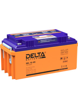 Батарея Vektor Battery серия GEL, GEL 12-65, напряжение 12В, емкость 65 Ач (разряд 10 часов), макс. ток разряда (1 сек.) 650А, макс. ток заряда 13A, свинцово-кислотная типа AGM, клеммы Т11, ДxШxВ 350x167x173 мм., вес 20кг., срок службы 13 лет