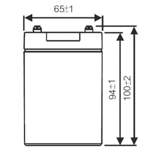 Аккумулятор WBR GP1290 F2