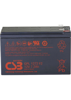 Батарея для ИБП CSB GPL1272 F2 FR 12В 7.2Ач