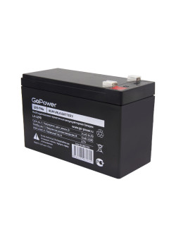 Аккумулятор свинцово-кислотный GoPower LA-1290 12V 9Ah (1/5)