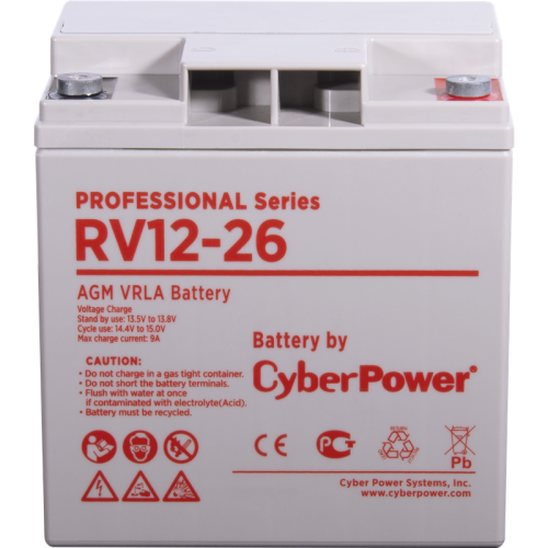 Аккумуляторная батарея PS CyberPower RV 12-26 / 12 В 26 Ач