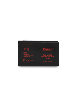 Батарея POWERMAN Battery CA12120, напряжение 12В, емкость 12Ач,макс. ток разряда 180А, макс. ток заряда 3.6А, свинцово-кислотная типа AGM, тип клемм F2, Д/Ш/В 151/98/94, 3.6 кг./ Battery POWERMAN Battery CA12120, voltage 12V, capacity 12Ah, max. discharge