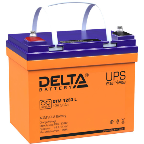 Батарея для ИБП Delta DTM 1233 L 12В 33Ач