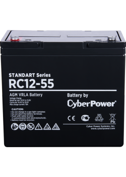 Аккумуляторная батарея SS CyberPower RC 12-55 / 12 В 55 Ач