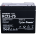 Аккумуляторная батарея SS CyberPower RC 12-75 / 12 В 75 Ач