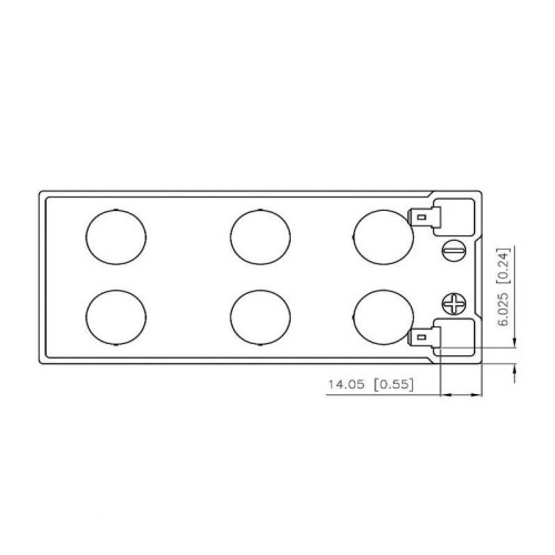 Батарея для ИБП CSB GPL1272 F2 FR 12В 7.2Ач