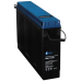 Battery Parus Electro, specialized series HMF-12-150, voltage 12V, capacity 150Ah (discharge 10 hours), max. discharge current (5sec) 1050A, max. charge current 45A, lead-acid type AGM, bolt terminals M8, LxWxH 548x105x316mm., total height with terminals 