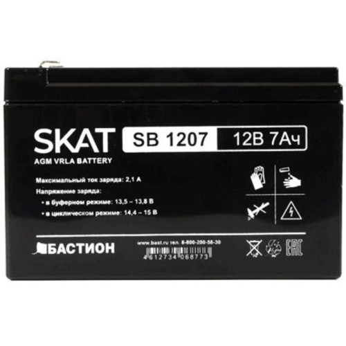 Батарея для ИБП Бастион SKAT SB 1207 12В 7Ач