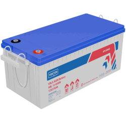 Батарея Vektor Battery серия HRL, HRL 12-850W, напряжение 12В, емкость 275 Ач (разряд 10 часов), макс. ток разряда (5 сек.) 2750 А, макс. ток заряда 82,5 А, свинцово-кислотная типа AGM, клеммы М8, ДxШxВ 520x268x220мм., вес 76 кг., срок службы 12 лет