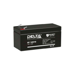 Battery Delta DT 12012, voltage 12V, capacity 1.2Ah, 97х44х59mm