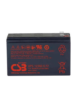 Батарея для ИБП CSB UPS123606 F2 12В 7.5Ач