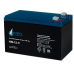 Battery Parus Electro, standard series HM-12-9, voltage 12V, capacity 9Ah (discharge 20 hours), max. discharge current (5sec) 135A, max. charge current 3.6A, lead-acid type AGM, terminals F2, LxWxH 151x65x94mm., total height with terminals 100mm., weight 