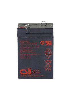 Батарея для ИБП CSB GP645 6В 4.5Ач