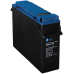 Battery Parus Electro, specialized series HMF-12-105, voltage 12V, capacity 105Ah (discharge 10 hours), max. discharge current (5sec) 900A, max. charge current 31.5A, lead-acid AGM type, M8 bolt terminals, LxWxH 395x110x286mm., total height with terminals