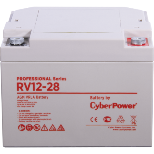 Аккумуляторная батарея PS CyberPower RV 12-28 / 12 В 28 Ач