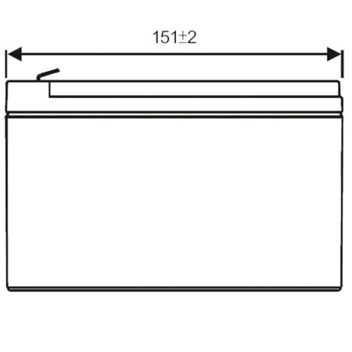 Аккумулятор WBR GP1290 F2
