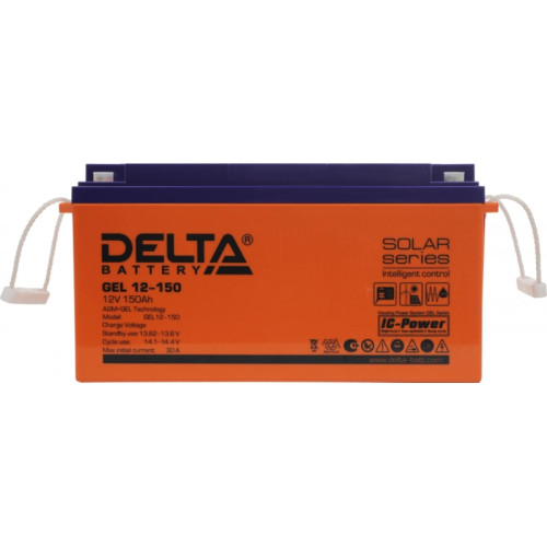 Батарея Vektor Battery серия GEL, GEL 12-150, напряжение 12В, емкость 145 Ач (разряд 10 часов), макс. ток разряда (5 сек.) 1450А, макс. ток заряда 29 А, свинцово-кислотная типа GEL, клеммы M8, ДxШxВ 485x170x240мм., вес 42,8 кг., срок службы 13 лет Батарея Vektor Battery серия GEL, GEL 12-150, напряжение 12В, емкость 145 Ач (разряд 10 часов), макс. ток разряда (5 сек.) 1450А, макс. ток заряда 29 А, свинцово-кислотная типа GEL, клеммы M8, ДxШxВ 485x170x240мм., вес 42,8 кг., срок службы 13 лет
