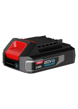 Аккумулятор Deli DL-DC20A2 (2А*ч, 20В, Li-ion)