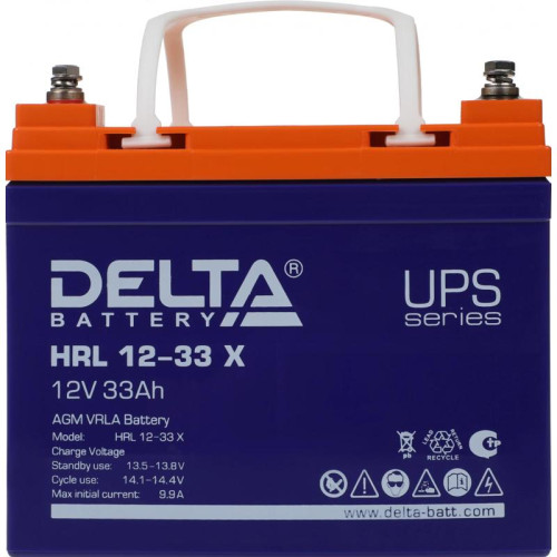 Батарея для ИБП Delta HRL 12-33 X 12В 33Ач