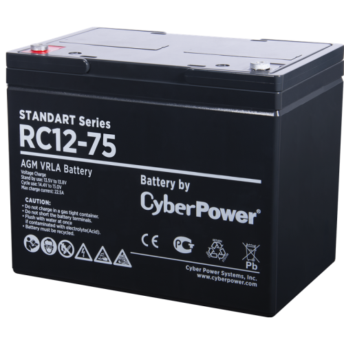 Аккумуляторная батарея SS CyberPower RC 12-75 / 12 В 75 Ач