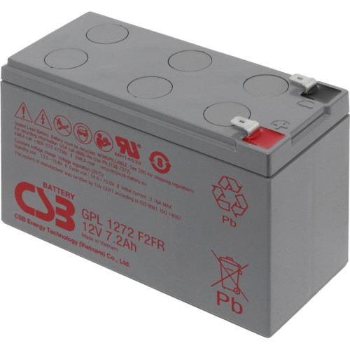 Батарея для ИБП CSB GPL1272 F2 FR 12В 7.2Ач