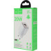Сетевое зар./устр. Hoco N46 Glorious 20W 3A (PD+QC+AFC) USB-A/Type-C универсальное синий (35318) Сетевое зар./устр. Hoco N46 Glorious 20W 3A (PD+QC+AFC) USB-A/Type-C универсальное синий (35318)