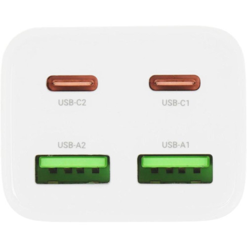 Сетевое зар./устр. Hoco N56 Fundador 30W 3A (PD) 2xUSB/USB type-C универсальное белый (32508)