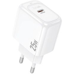 Сетевое зар./устр. Hoco CS53A Surplus 25W 3A (PD) USB Type-C универсальное белый (31488)