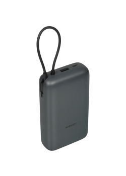 Мобильный аккумулятор Xiaomi BHR9740GL 20000mAh QC3.0/PD2.0 22.5W 3A USB-A/USB-C темно-серый