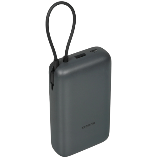 Мобильный аккумулятор Xiaomi BHR9740GL 20000mAh QC3.0/PD2.0 22.5W 3A USB-A/USB-C темно-серый