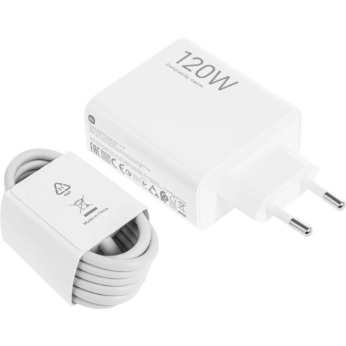 Сетевое зар./устр. Xiaomi 120W HyperCharge Combo (Type-A) EU 120W 6A (PD+QC) USB универсальное белый (BHR9462EU) Сетевое зар./устр. Xiaomi 120W HyperCharge Combo (Type-A) EU 120W 6A (PD+QC) USB универсальное белый (BHR9462EU)