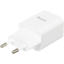 Сетевое зар./устр. Hoco N27 White 20W 3A+2.22A+1.67A (PD+QC+AFC) USB-C универсальное белый