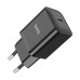 Сетевое зар./устр. Hoco N27 Black 20W 3A+2.22A+1.67A (PD+QC+AFC) USB-C универсальное черный Сетевое зар./устр. Hoco N27 Black 20W 3A+2.22A+1.67A (PD+QC+AFC) USB-C универсальное черный