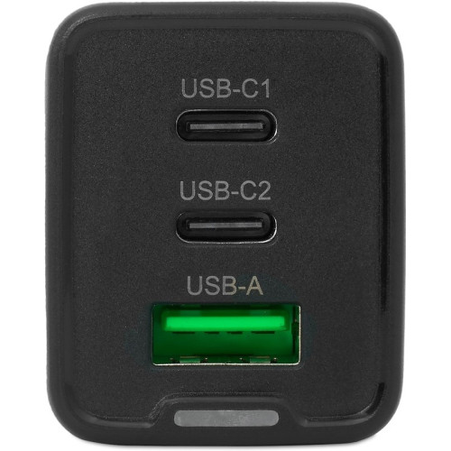 Сетевое зарядное устройство 220В/ Зарядное устройство NERPA PD333CBX 65W GaN PD+QC3.0, 2xUSB-C, 1xUSB-A, USB-C - USB-C 100W cable 1.5m black, EU plug, BOX Сетевое зарядное устройство 220В/ Зарядное устройство NERPA PD333CBX 65W GaN PD+QC3.0, 2xUSB-C, 1xUSB-A, USB-C - USB-C 100W cable 1.5m black, EU plug, BOX