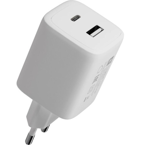 Defender Сетевой адаптер UPA-145 45W, USB A+C, белый