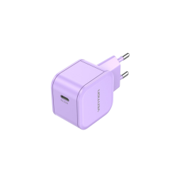 Сетевое зарядное устройство Vention на 1 порт USB С 20W Фиолетовый, шт.