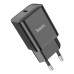 Сетевое зар./устр. Hoco N27 Black 20W 3A+2.22A+1.67A (PD+QC+AFC) USB-C универсальное черный Сетевое зар./устр. Hoco N27 Black 20W 3A+2.22A+1.67A (PD+QC+AFC) USB-C универсальное черный