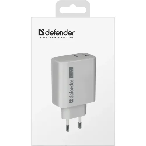 Defender Сетевое ЗУ UPA-165 USB A+C, 65W