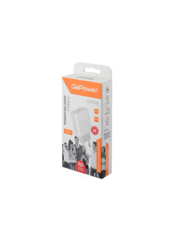 Сетевое З/У GoPower GPPD06 Type-C 20W PD3.0 белый