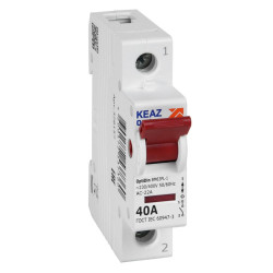 Выключатель нагрузки/ Выключатель нагрузки 1П 40А 400В OptiDin BM63PL-140-УХЛ3 (ВМ63PL)