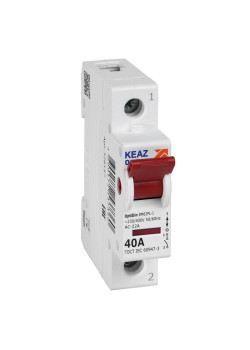 Выключатель нагрузки/ Выключатель нагрузки 1П 40А 400В OptiDin BM63PL-140-УХЛ3 (ВМ63PL)